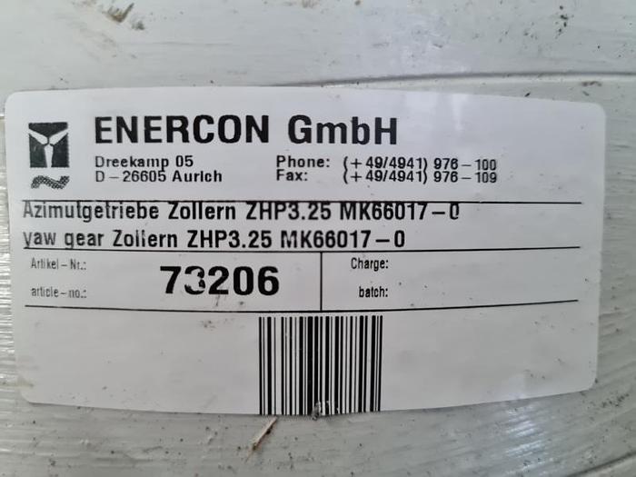 Used Enercon E-66 / E-70 Azimutmotor Art-Nr. 73913 inkl. Getriebe Art-Nr. 73206