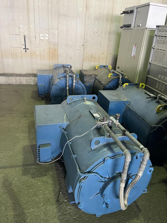 Gebraucht Nordex N60 1,30 MW Generator Elin MCS-545 M21 Z7B