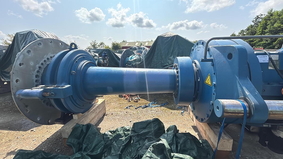 Gebraucht Nordex N60 N62 Triebstrang, Getriebe mit Hauptwelle 