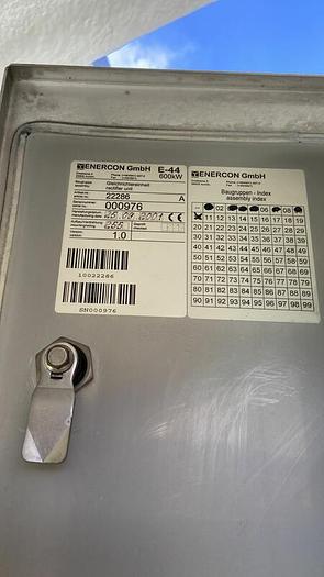 Gebraucht Enercon E-40 6.44 600 kW E-44 Gleichrichter SAP 22286