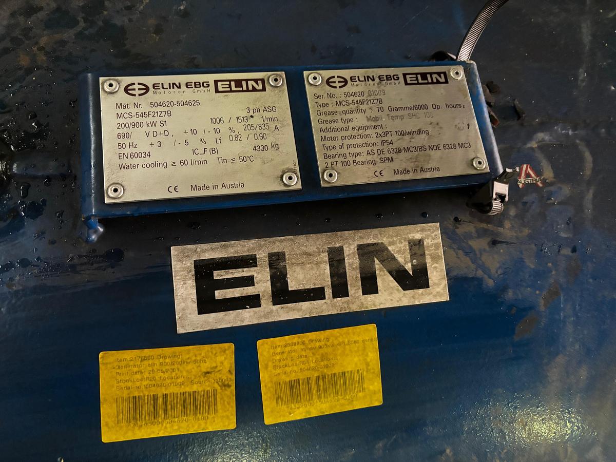 Gebraucht Neg- Micon NM52 Elin Generator 900 kW