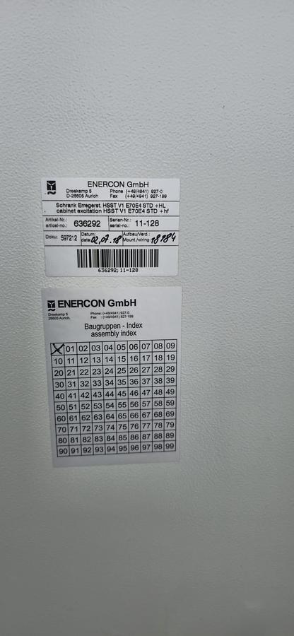 Gebraucht Enercon E-70 E4 2.3 Erregersteller HSST V1 STD +HL SAP 636292