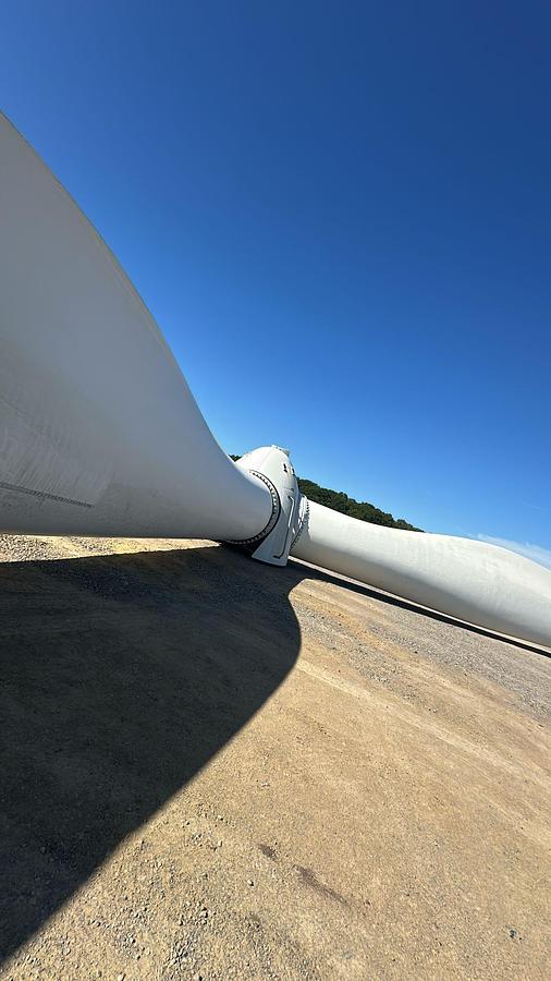 Gebraucht GE Tacke Enron 1.5 SL Rotorblattsatz, LM 37.3 P2 54 Bolzen