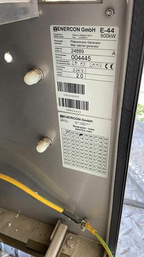 Gebraucht Enercon E-40 6.44 600 kW E-44 Filterschrank Generator SAP 24889