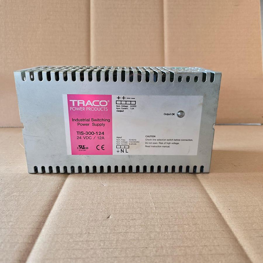 Gebraucht Netzteil Traco 230 V / 24 V - 12 Amp