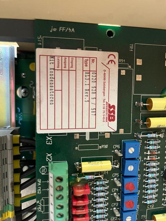 Gebraucht GE Blade Power converter board 