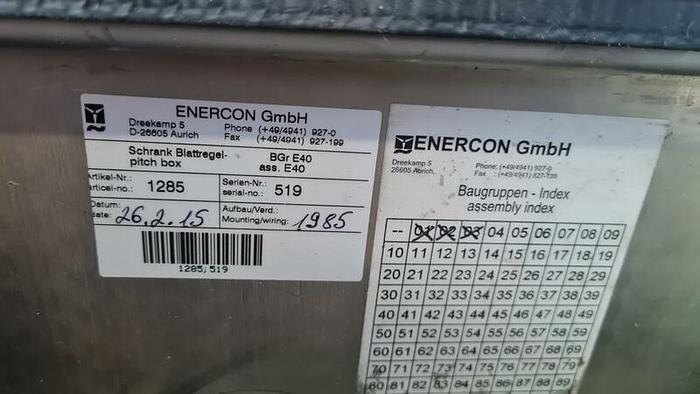 Gebraucht Enercon E-40 Pitchkiste  5.4,  Art-Nr. 1285