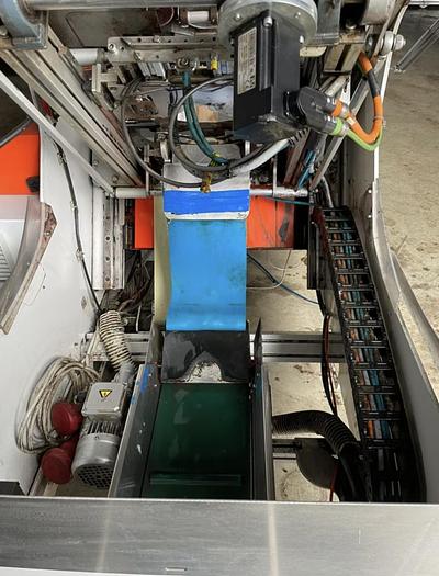 Used 2016 Rev Tiger netting machine, with infeed counter
