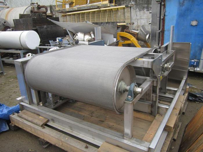 Used Conveyor, Belt, 48" x 4', S/st, Wire Mesh, Despatch, 1/2 HP #S739441