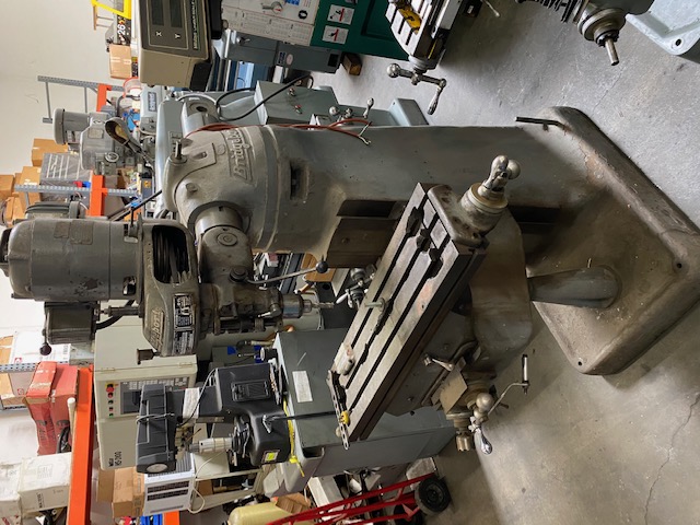Used BRIDGEPORT M HEAD ROUND ARM STYLE MILLING MACHINE