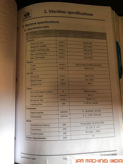 Used 2000 Daewoo V300 (Original CNC VTL)