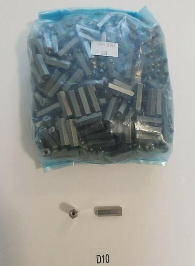 *NEW IN BAG* 500pcs/Bag Perkin Elmer 09940547 Open Ended Bolt Sleeves/Connec