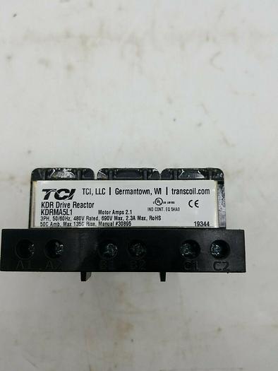 Used TCI KDR DRIVE REACTOR KDRMA5L1
