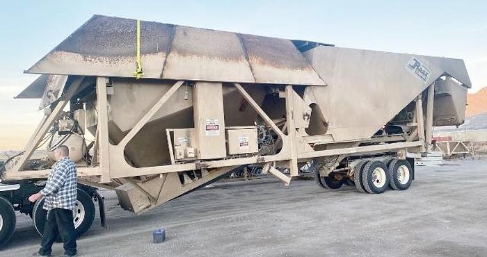 Used 1994 Ross Rustler II Portable Concrete Batch Plant
