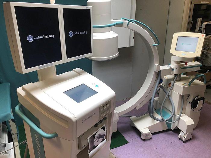 Used Ziehm Vision C-Bogen 31 cm BV und DSA Röntgengerät