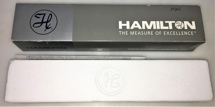 New Open Box Hamilton 80000 GasTight Injection Syringe, 1701N - 10μL