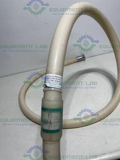 Used 96" Silicone Hose w/ 1 1/2" Sanitary Fittings 125 PSI at 20°C