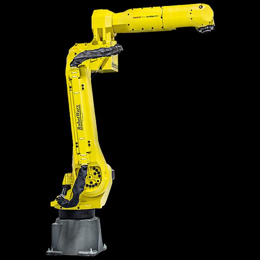 4-FANUC ARCMATE 120iC/20 WITH R-30iA CONTROL AND LINCOLN POWERWAVE 455M