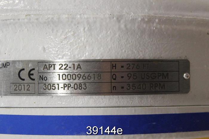 Unused Sulzer APT22-1A Pump #39144