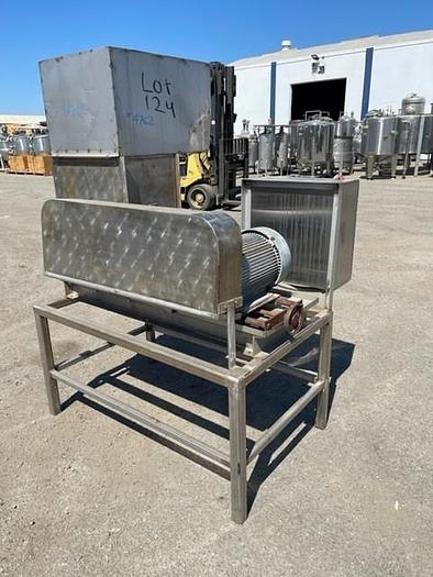 Used Custom 10 HP Stainless Steel Granulator
