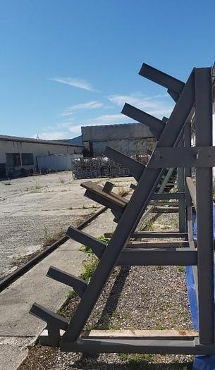 Gebraucht Langgut Schwerlastregal, 8 to Gesamtlast, ca. 3,6 x 1,5 x 2,2m hoch, , gebraucht