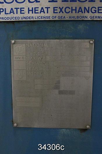 Used Mueller Accu-Therm Plate Heat Exchanger- AT40 F-20 #34306