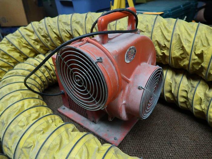Used ALLEGRO 9504-50 CONFINED SPACE BLOWER WITH HOSE