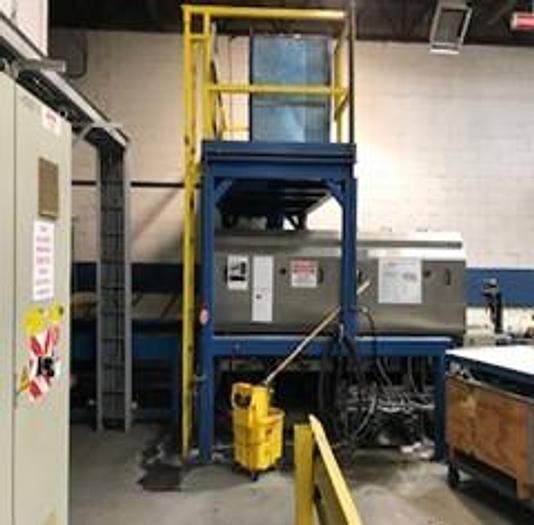 Used Tamglass Tempering Line with Armetech Laminating Line & Bilco Cutting Line Model: 3-Z CBHF