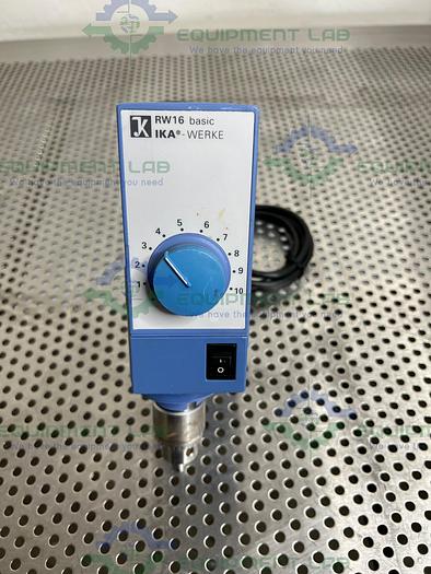 Used Ika Works RW16 Basic S1 Overhead Mixer 40-1200RPM