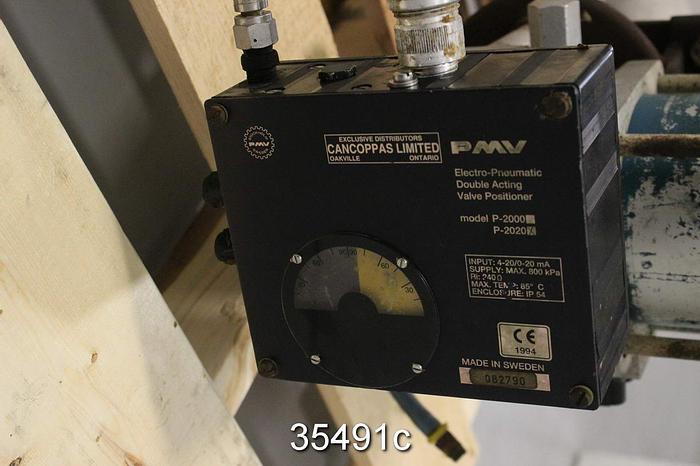 Used Neles Jamesbury 4 5150 31 3600 MT 4" Ball Control Valve #35491