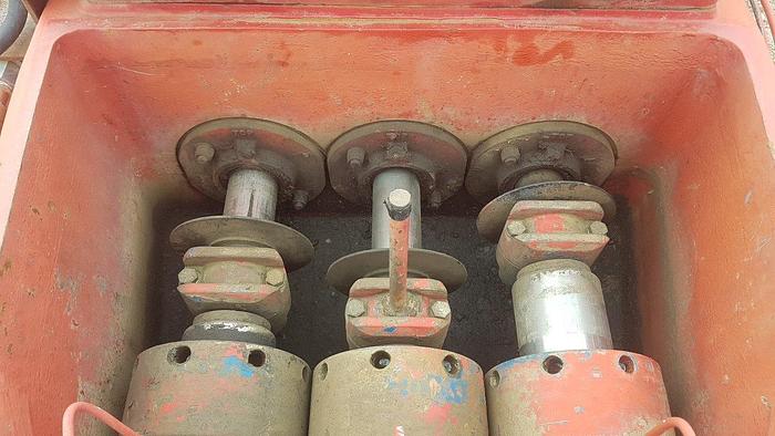 Used National JWS-340 Triplex Well Service Mud Pump