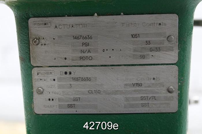 Used FISHER V150 #42709