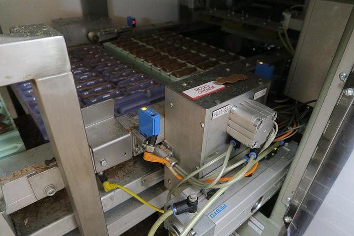 Used Aasted Frozen Cone Chocolate Moulding Line