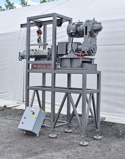 Used 5 IN. TELEDYNE READCO TWIN SCREW CONTINUOUS PROCESSOR – S/S – JACKETED (#9726)