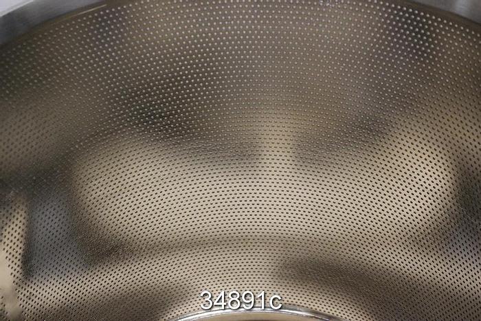 Unused Bird 10 Pressure Screen Inner Basket, .078" Holes #34891