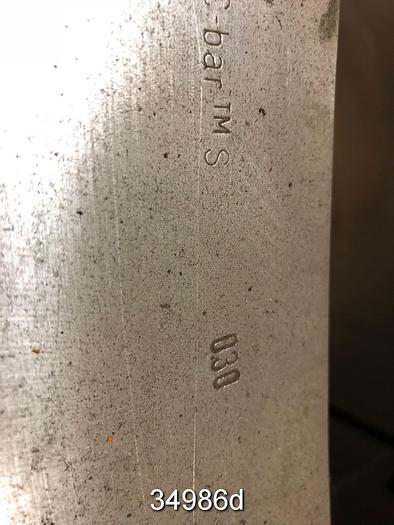 Used Black Clawson 60NP60 Low Pulse Pressure Screen Basket, .012" Slots #34986