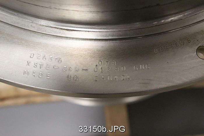 Unused Bird 200 Pressure Screen Basket, .078" Holes #33150