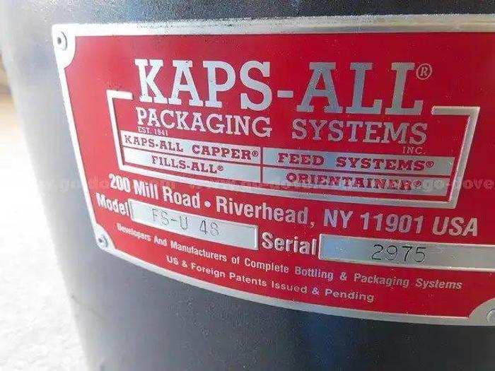 Used Kaps ALL 48Inch unscrambler SS