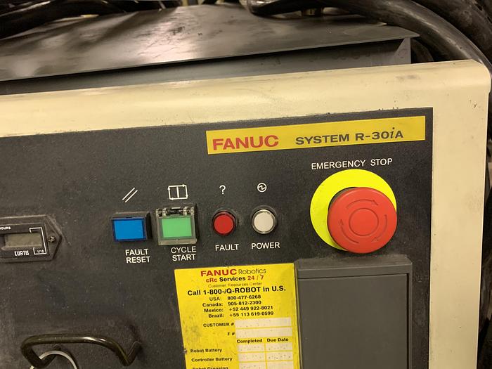 Used FANUC M900iA/260L 6 AXIS CNC ROBOT WITH R30iA CONTROLLER 260KG X 3100mm REACH