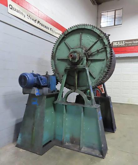 Used 54" x 42" STEEL BALL MILL - JACKETED - 15 HP (#9981)