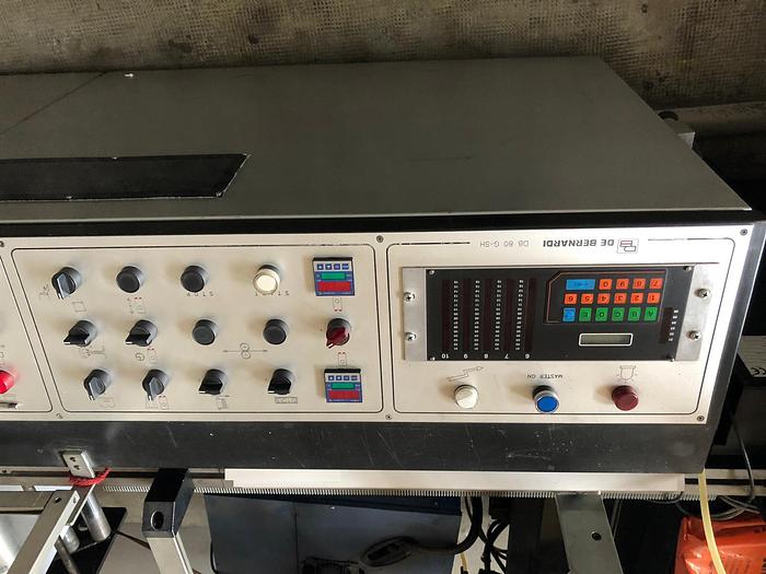 Used 2006 De Bernardi 80G -SH for the production of film soft loop handles bags
