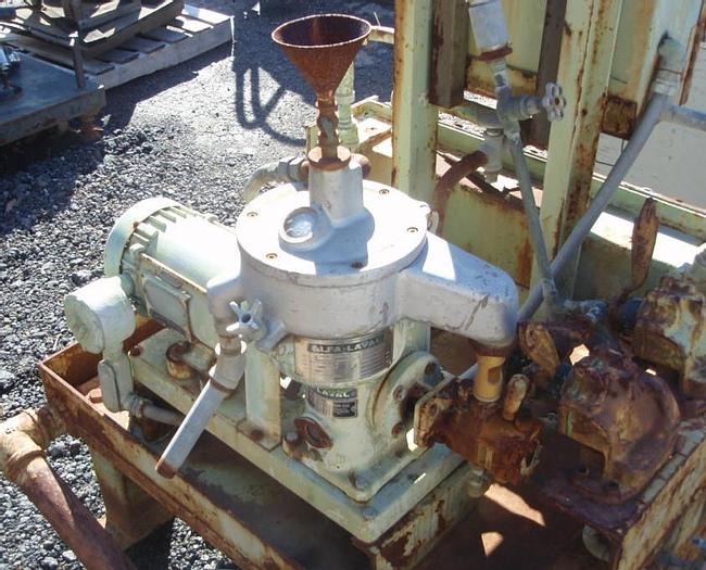 Used Centrifuge, Disc, Batch, Solid Wall, Delaval, MAB 102B-25-60 #S203040
