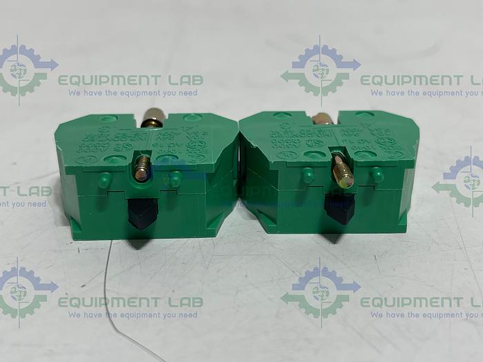 Lot of 2-Automation Direct  GCX 1202-24 Green Push Button