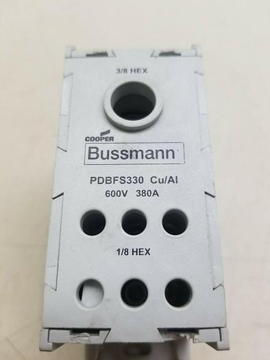 Used Bussmann PDBFS330 Distribution Block