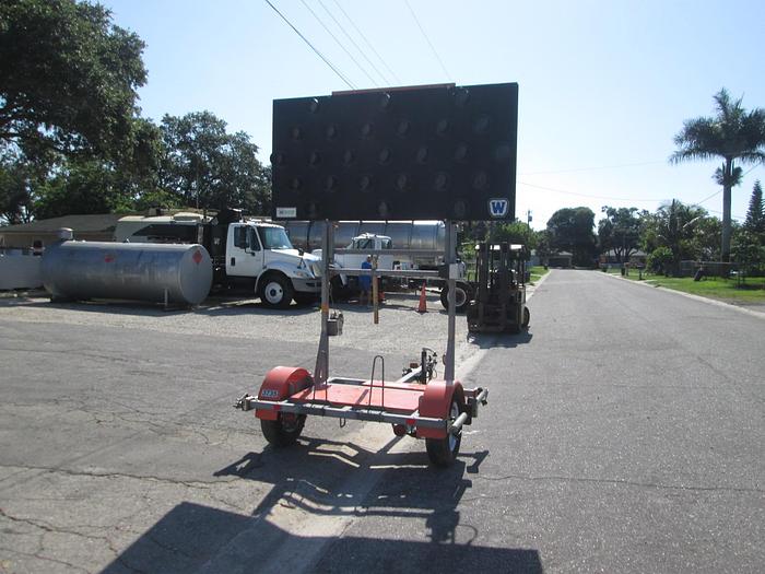 Used Wanco Galvanized Arrow Board