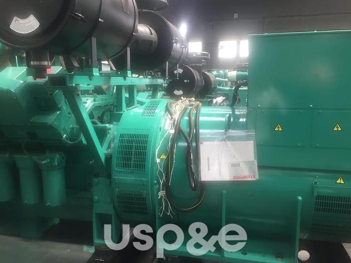 Used 2 MW 2021 New Cummins QSK60G4 Diesel Generator
