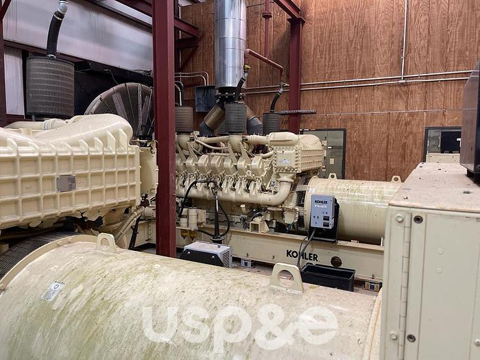 2 MW 2007 New Kohler 2250REOZDC Diesel Generator
