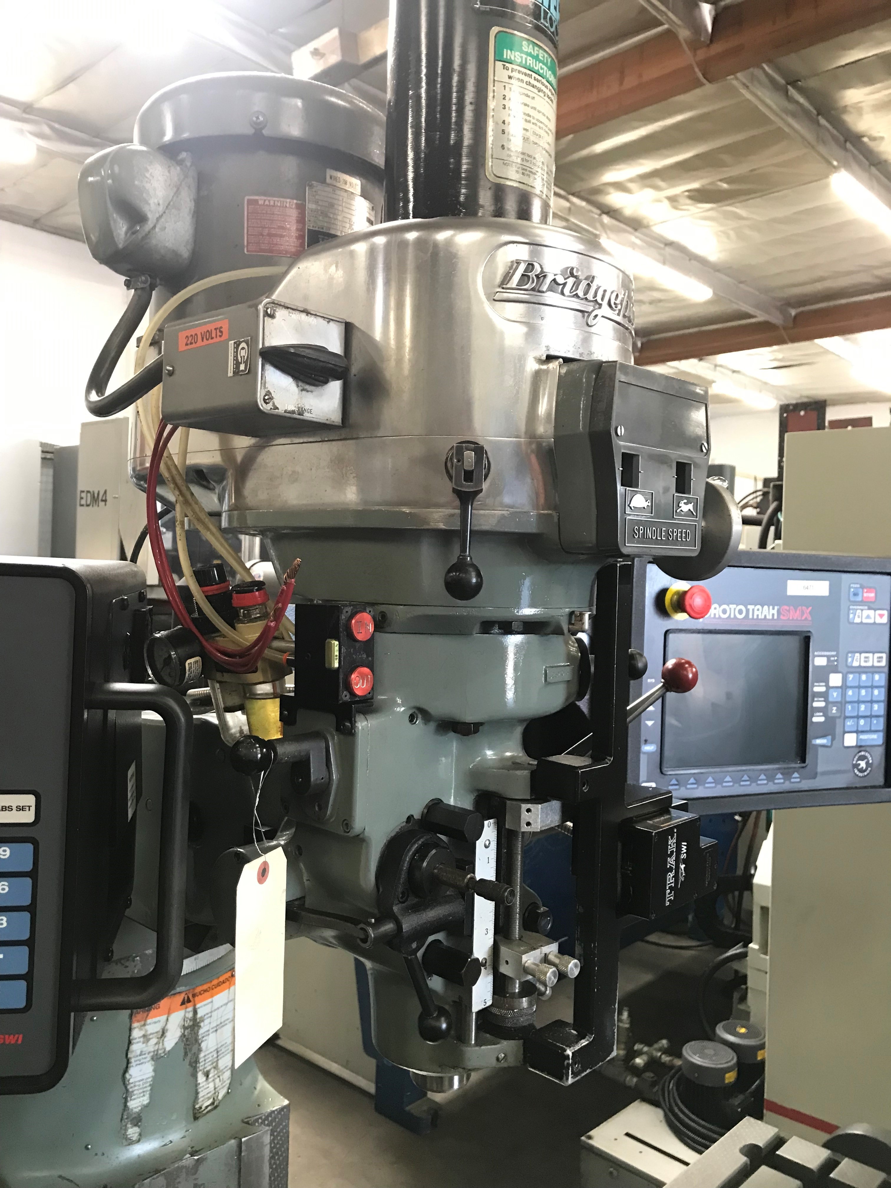 Used 2012 Bridgeport Series 1 Proto Trak CNC 2 Axis Knee Type Vertical