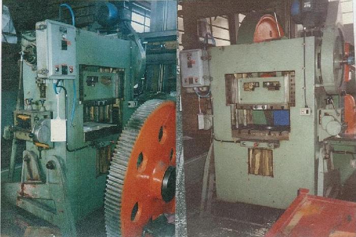 Usata PRESSA ECC. 2 MONTANTI VELOCE "MANZONI" 40 TON #ITA129