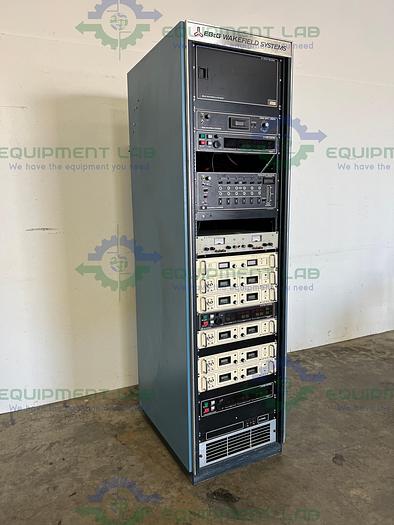 Used Power Ten Inc 3450D-4050, 3450D-10100, 3400d-7.5250 w/ Wakefield Utility Rack